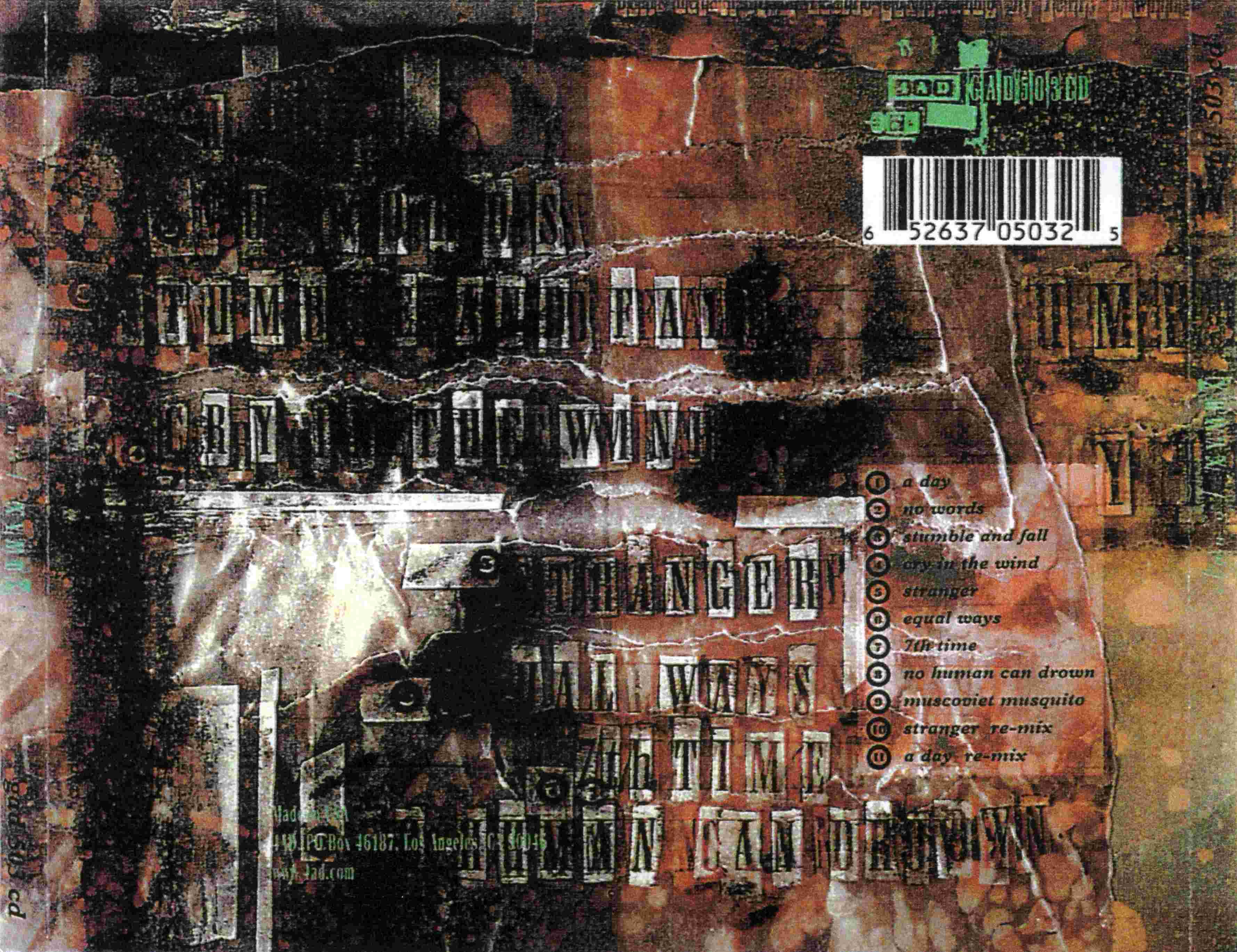 Clan Of Xymox  Clan Of Xymox (1985) : Back